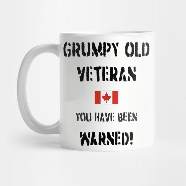 Grumpy Old Veteran (Canada) by BearCaveDesigns